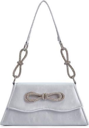 Lady Couture Elegant Rhinestone Evening Bag in Silver at Nordstrom Rack