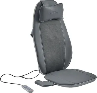Vente-Unique Sedia Da Massaggio Shiatsu In Similpelle Grigio - Apasia