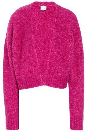 8 by YOOX OVERSIZED FIT CROPPED CARDIGAN