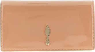 Christian Louboutin Bettina Clutch - Dames - Clutches - Roze - ONE Size - Leer - Tassen