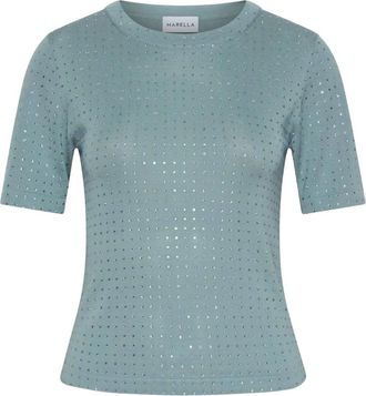 Marella Dames, Truien, Blauw, Maat: L Wol