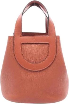 Herm&egrave;s Pre-owned Bucket Bag - Pre-owned - Mujer - Marr&oacute;n - ONE SIZE