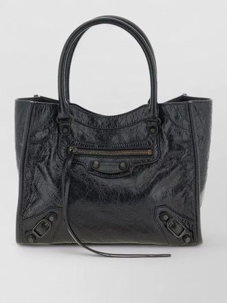 Balenciaga city mini tote bag top handles strap