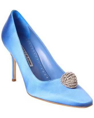 Manolo Blahnik Elbolita 90 Satin Pump