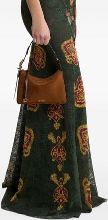 Etro Rosette Shoulder Bag - Cognac