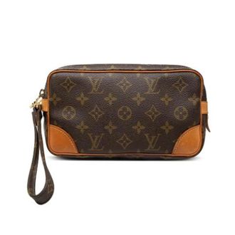 Louis Vuitton Pre-owned Marly Dragonne PM Clutch - unisex - Louis Vuitton Vintage - Vintage Clutches - Brown - ONE SIZE - Pre-owned