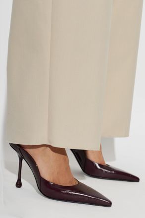 Jimmy Choo London Quinci 95 Heeled Shoes, Womens, Burgundy