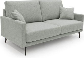 Divani.Store Saturno Sof&aacute; Moderno En Tela Suave E Impermeable 160 Cm Gris Claro