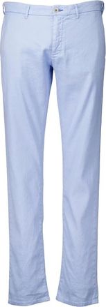 Atelier Noterman Chinos, male, Blue, W38 L34, Blue Trousers Atn05-a76-1762
