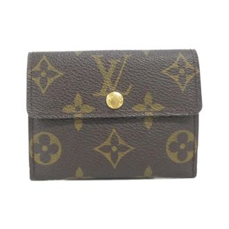 Louis Vuitton Marron Coated Canvas Coin Purse/Coin Case (Pre-Owned)