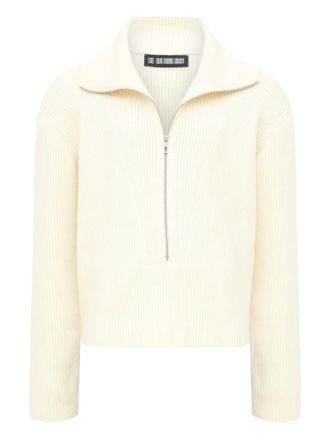 LGN Louis Gabriel Nouchi Maglione con zip - Toni neutri