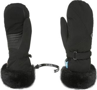 Level Jolie Mitt Handschuhe für Damen | schwarz