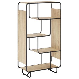 vidaXL Aparador Alto Roble Sonoma 80 X 37.5 X 144 Cm Vidaxl