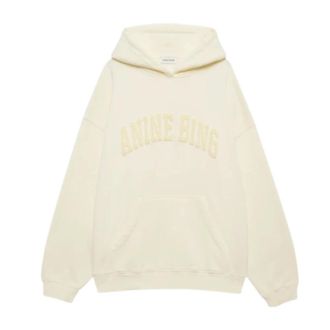Anine Bing Hoodies, female, Yellow, Size: XS Harvey Sweatshirt