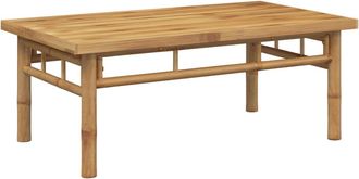 vidaXL Mesita De Centro De Bamb&uacute; 90x50x35 Cm Vidaxl