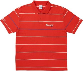Palace Golf Polo Washed Red P30ES206