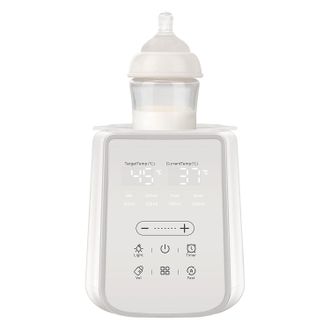 OEM Calentador De Biberones Para Leche Materna Con Temporizador Y Luz Nocturna, Calentador De Leche 11 En 1 Para Biberones, Mantiene El Calor Durante 48 H