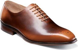 Stacy Adams Hallquist Embellished Toe Wholecut Shoe in Toffee at Nordstrom Rack, Size 10.5