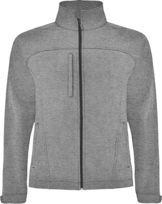 Roly Heren Rudolph Soft Shell Jas (Heide Zwart)