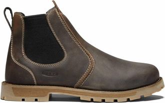 Keen Mens Seattle Romeo Soft Toe Boot In Cascade Brown/black