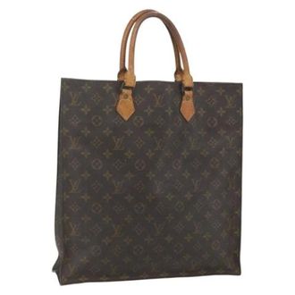 Louis Vuitton Pre-owned Tote Bags, female, Brown, Size: ONE SIZE Pre-owned Vintage Canvas Tote Bag