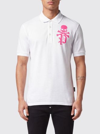 Philipp Plein Polo Uomo colore Bianco