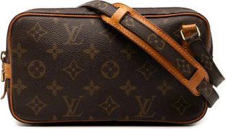 Louis Vuitton Borsa a tracolla Marly Bandouliere con monogramma 1992 - Marrone