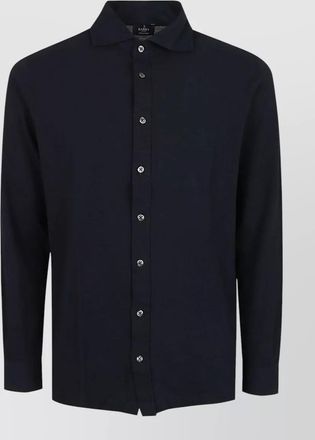Barba oversized cotton shirt