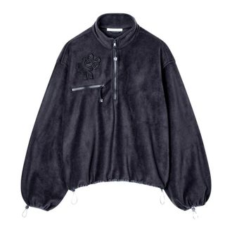 Cecilie Bahnsen Frederik Half-Zip Jacket - Sport - Mujer - Gris - S