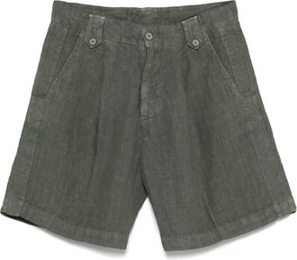 Costumein Shorts in lino - Verde