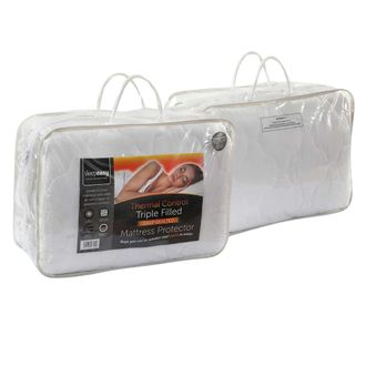 TJ Hughes Thermal Control Mattress Protector - Double - TJ Hughes