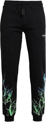 Phobia Archive BLACK PANTS WITH GREEN AND LIGHTBLUE LIGHTNING
