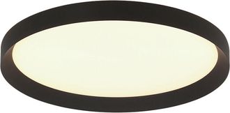 Steinhauer Steinhauer - Plaf&oacute;n - Flady - Negro - Metal - &Oslash; 30cm - Led