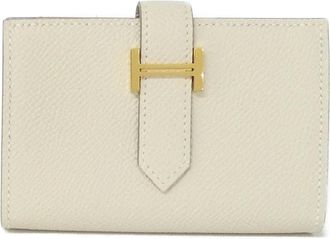Herm&egrave;s Bearn Epsom Leather Wallet (Bi-Fold) (Pre-Owned)