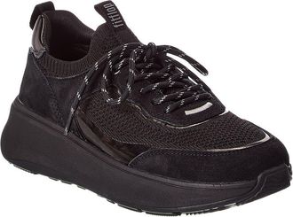 FitFlop Fitflop F-Mode Suede & Knit Platform Sneaker