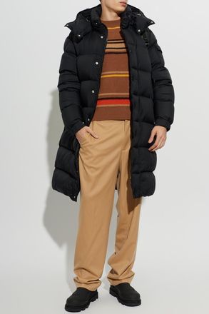 Moncler Hanoverian Down Coat, Mens, Black