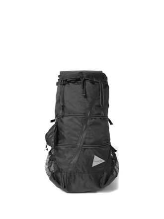 And Wander Ecopak 45L drawstring backpack - unisex - Recycled Polyester - One Size - Black