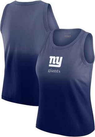 WEAR by Erin Andrews Womens WEAR by Erin Andrews x Gracie Hunt Navy New York Giants Ombre Tank Top at Nordstrom, Size Small