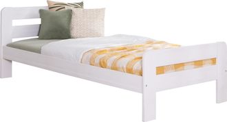 Ticaa Massivholzbett »Bert, FSC-zertifiziert (Kiefer), Jugendbett, mit Lattenrost« 90x200cm, 100x200cm, 140x200cm, ideal für das Kinder- und Jugendzimmer, M