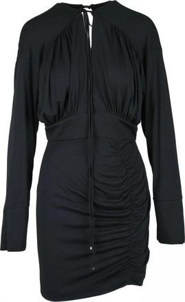 Dondup Jersey Dress Zip Raglan - Black