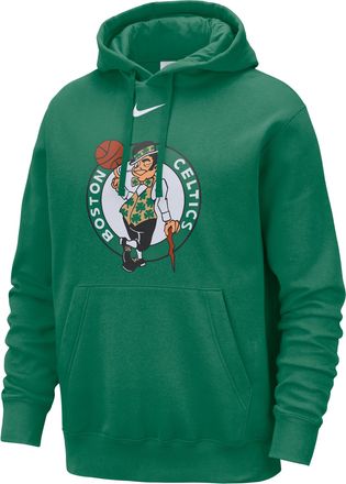 Nike Boston Celtics Club Nike Mens NBA Pullover Hoodie in Green | HM5887-313