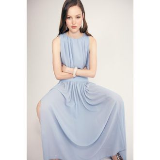 H&M Maxi circle skirt in Light Blue at Nordstrom, Size 10