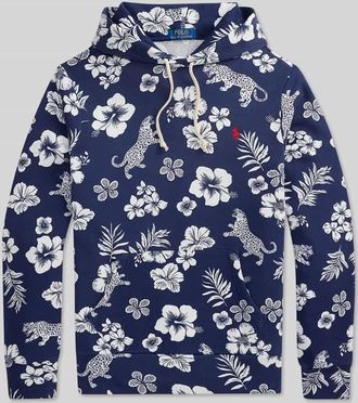 Polo Ralph Lauren Regular Fit Hoodie aus reiner Baumwolle in Marine, Gr&ouml;&szlig;e XXL