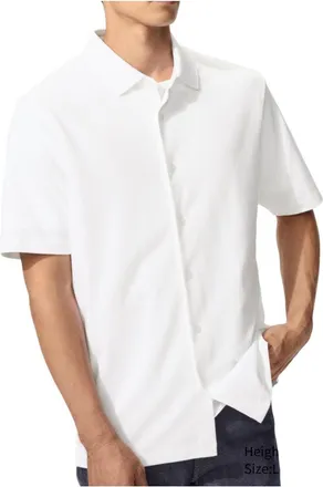 Uniqlo AIRism Polo Shirt White 482303-00