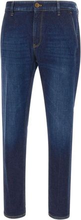 Pantaloni Torino Slim Fit Jeans, male, Blue, W35, Indie Jeans
