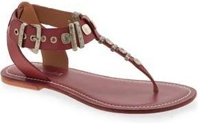 Jeffrey Campbell Leif Sandal in Red Combo at Nordstrom Rack, Size 8