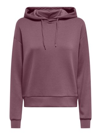 Only Play Kapuzensweatshirt ONLY PLAY ONPLOUNGE LS HOOD SWEAT - NOOS, Damen, Gr. S, rose braun, Sweatware, Obermaterial: 80% Polyester, 15% Viskose, 5% Elasthan