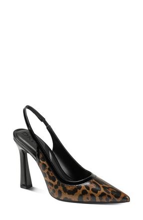 DKNY Cinette Slingback Pointed Toe Pump in Natural at Nordstrom, Size 8.5