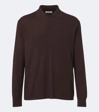 The Row Menville wool polo sweater