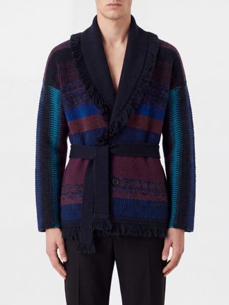 Giorgio Armani Cardigan a vestaglia x Alanui in misto cashmere